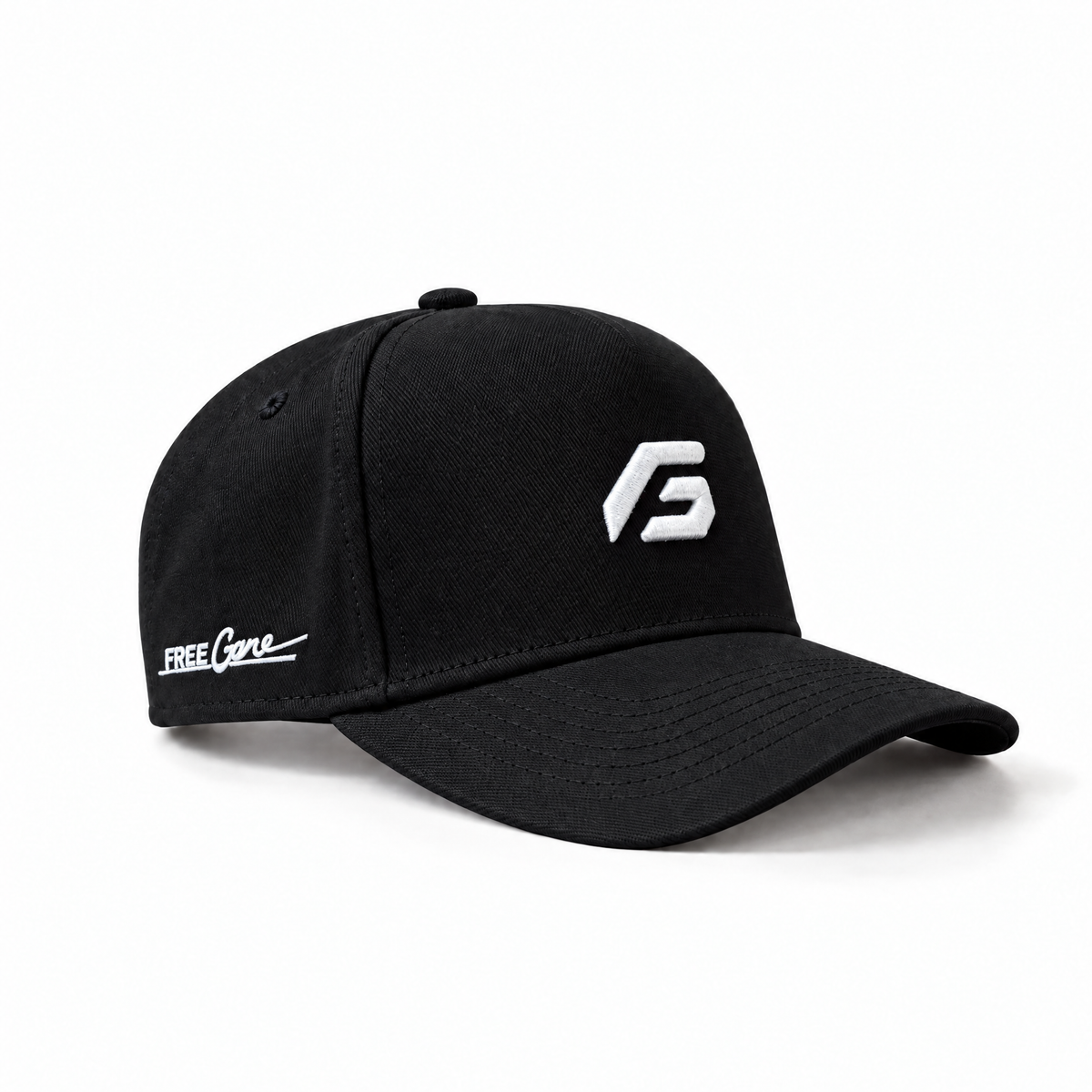 Snapback - LACES x Freegame, Black w White