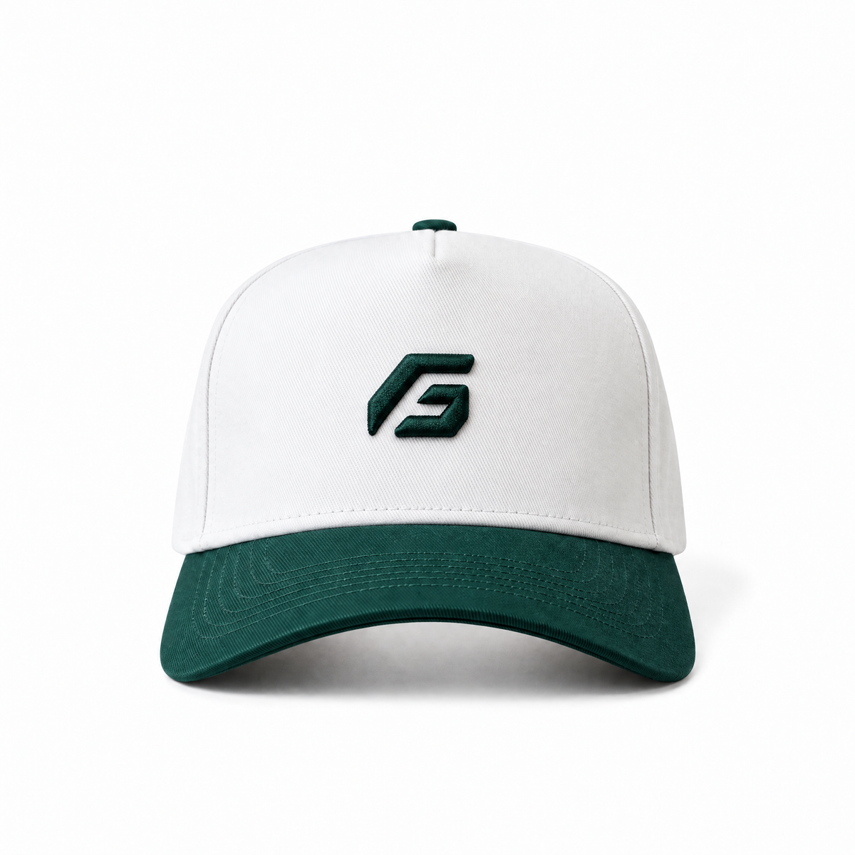 Snapback - LACES x Freegame, White Green