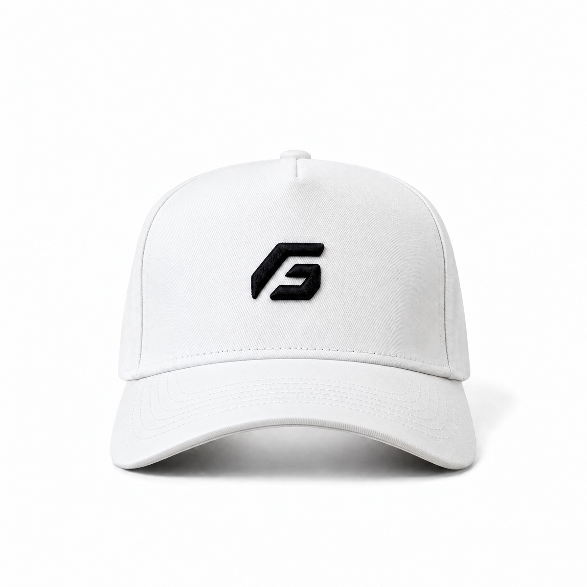 Snapback - LACES x Freegame, White w Black